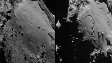 Belleza En El Espacio La Sonda Rosetta Capta Un Cometa Bañado Por La