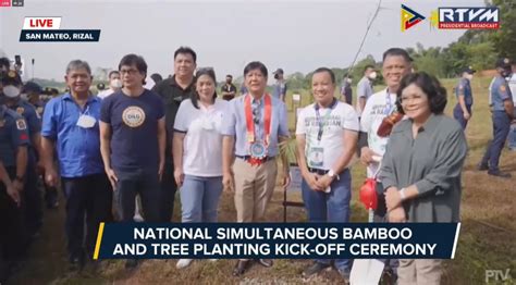 Carrie 🔴🟢 On Twitter Bamboo And Tree Planting Kick Off Ceremony San