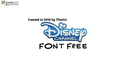 Disney Channel Font Graphicux Disney Channel Disney Font Free