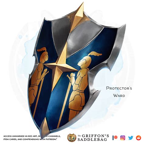 {the Griffon S Saddlebag} Protector S Ward Armor Shield Armor Shield Griffons