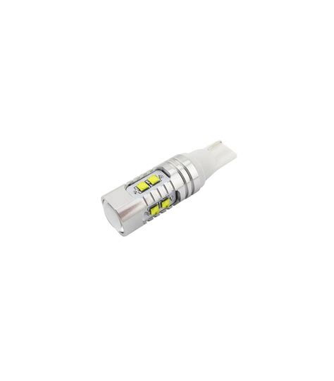 Lâmpada Led W5W T10 10 Led 50W CREE 6000K 12V 24V