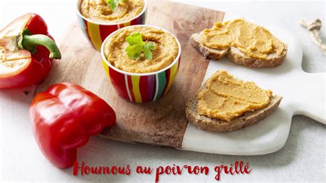 Houmous Aux Poivrons Grill S Les Recettes De L Eau Vive Youtube