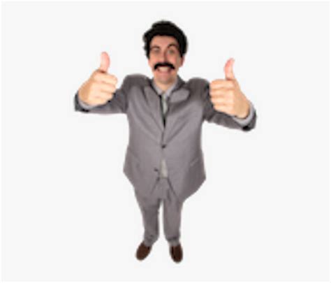 Thumbs Up Borat Png - Borat Png, Transparent Png , Transparent Png ...