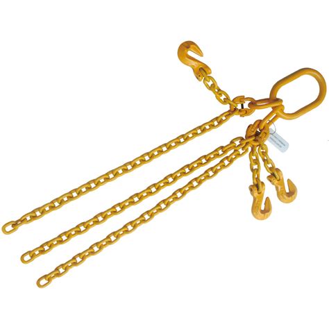 516x10 Grade 80 Adjustable Chain Sling Open End Triple Leg 8820810