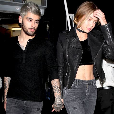 Gigi Hadid Und Zayn Malik Posten Ihr Erstes Gemeinsames Foto Bei