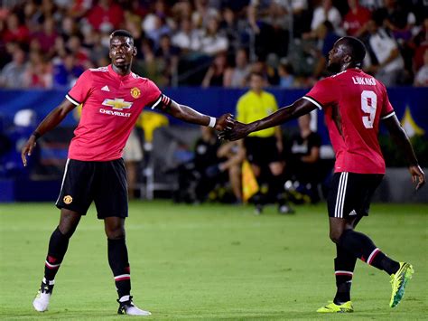 Paul Pogba Reveals What He Did To Persuade Romelu Lukaku To Join