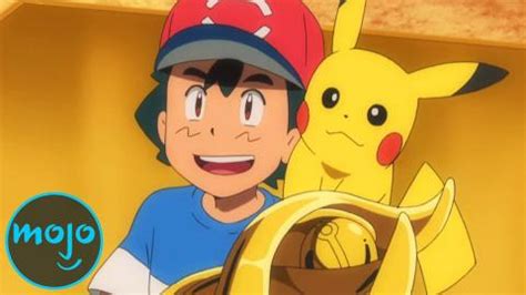 Top 10 Biggest Victories Of Ash Ketchum Pokemon Videos On WatchMojo