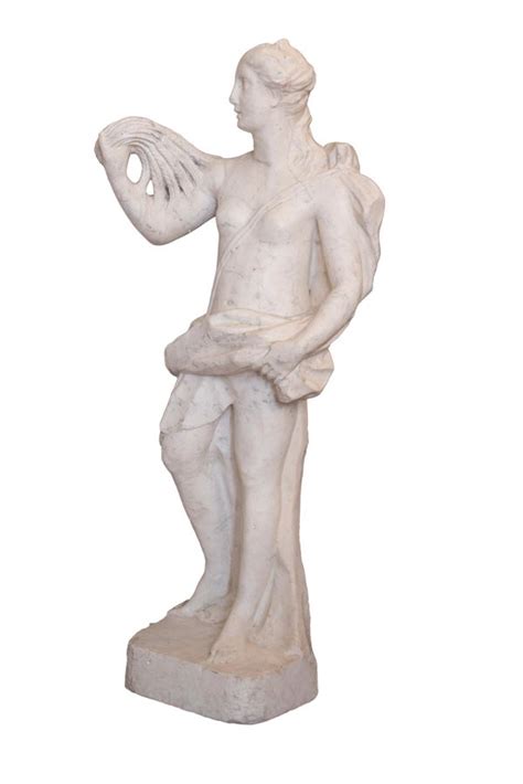 Antica Scultura In Marmo Bianco Raffigurante Cerere XVIII Secolo