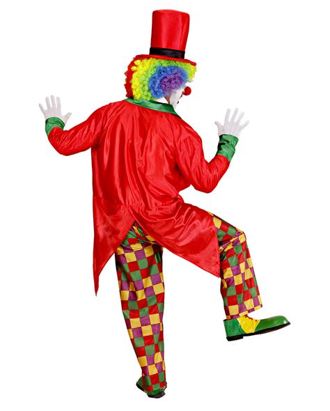 Tlg Clown Kost M Mit Frack Hut F R Fasching Karneval Universe