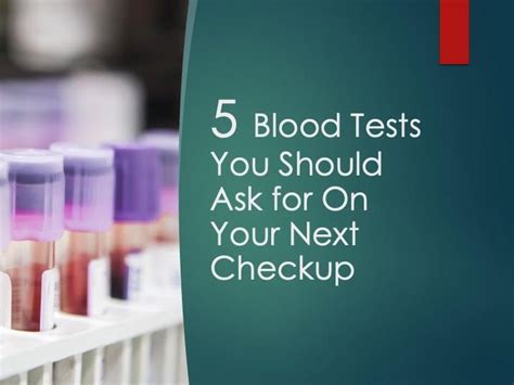 5 Blood Test