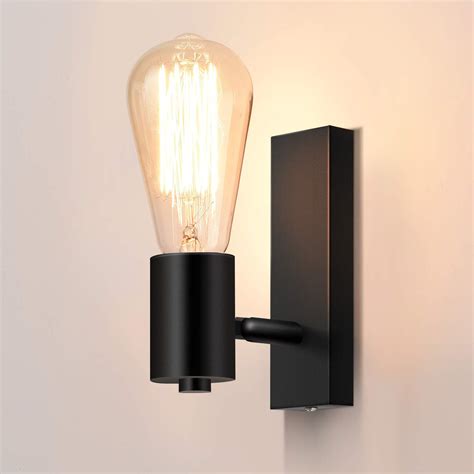 Buy Lightess Industrial Wall Light Edison E Wall Lamp Rotatable