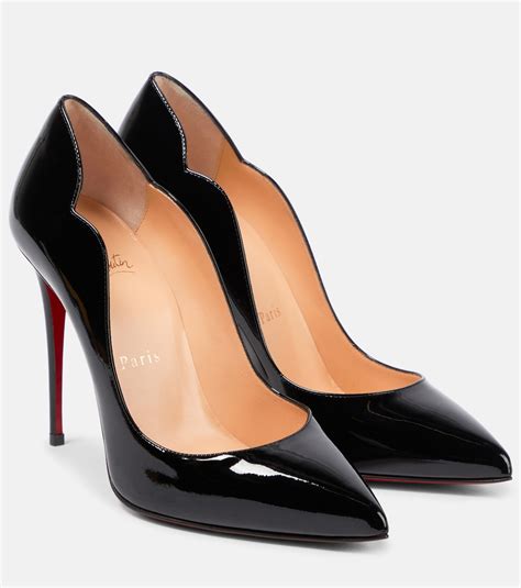 Hot Chick 100 Patent Leather Pumps In Black Christian Louboutin Mytheresa
