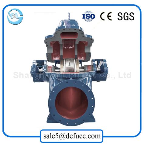 Single Stage Double Volute Suction Pump For Agriculture Irrigation