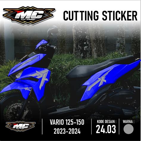 Cutting Sticker List Vario Gen Simple Design Sticker Striping Vario