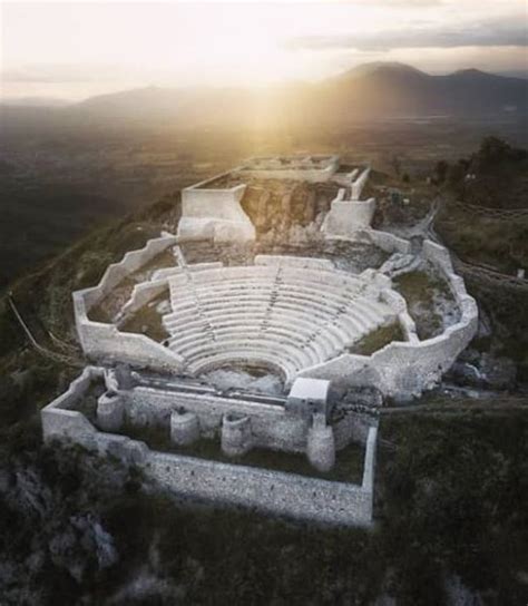 Pietravairano E Il Teatro Tempio Di Monte San Nicola Citt Borghi