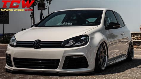 Bagged Vw Golf Mk On Rotiform Yvr Rims Tuning Story By Dominik Youtube