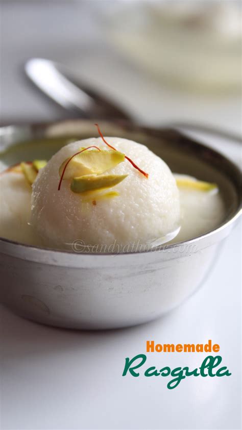 Rasgulla recipe, Homemade rasgulla, Soft and spongy rasgulla - Sandhya ...