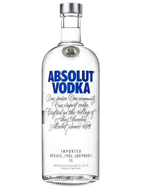 Buy Absolut Vodka 1 Litre Online Zt Wholesale