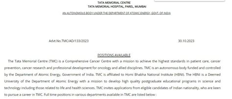 Tmc Recruitment 2023 50 Attendant Posts Apply Now Tamilanguide