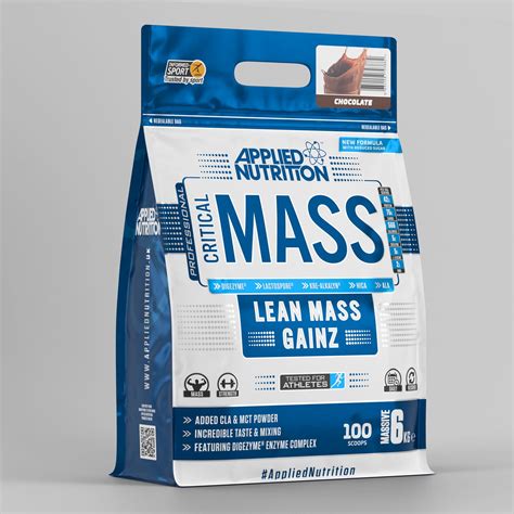 Applied Nutrition Critical Mass Professional Chocolate 6kg Protein Malta