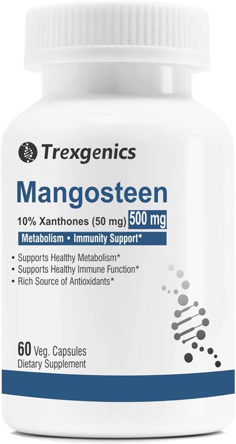 Amazon Trexgenics Mangosteen Xanthones Mg Immunity