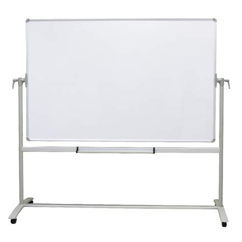 Double-Sided Mobile Dry Erase Board on Wheels | VIZ-PRO Whiteboard