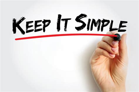 "Keep It Simple" Images – Browse 721 Stock Photos, Vectors, and Video ...