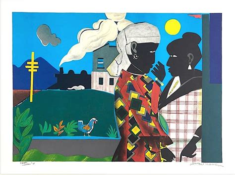 Romare Bearden Collage Train