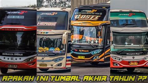 Tumbal Akhir Tahun Kecelakaan 4 Bus Melibatkan Rosalia Indah Po