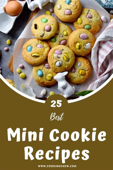 25 EASY Mini Cookie Recipes That Will Make Everyone Smile! 🍪