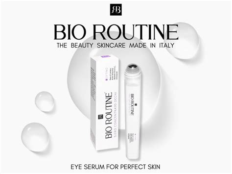 Bio Routine Siero Contorno Occhi Antirughe E Antiocchiaie Con Bava Di