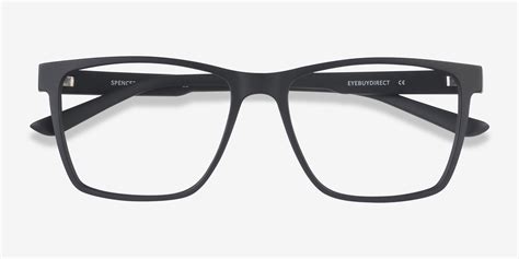 Spencer Rectangle Black Glasses For Men Eyebuydirect Canada