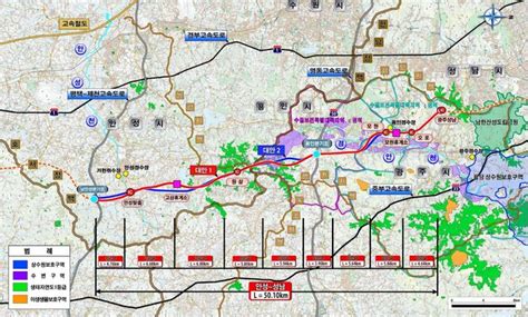 서울~세종고속도로 안성 성남구간 노선안 공람 시작 네이버 블로그