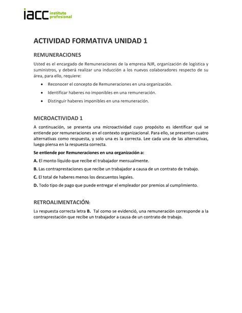 S Actividad Formativa Acc Unidad I Remrc Actividad Formativa