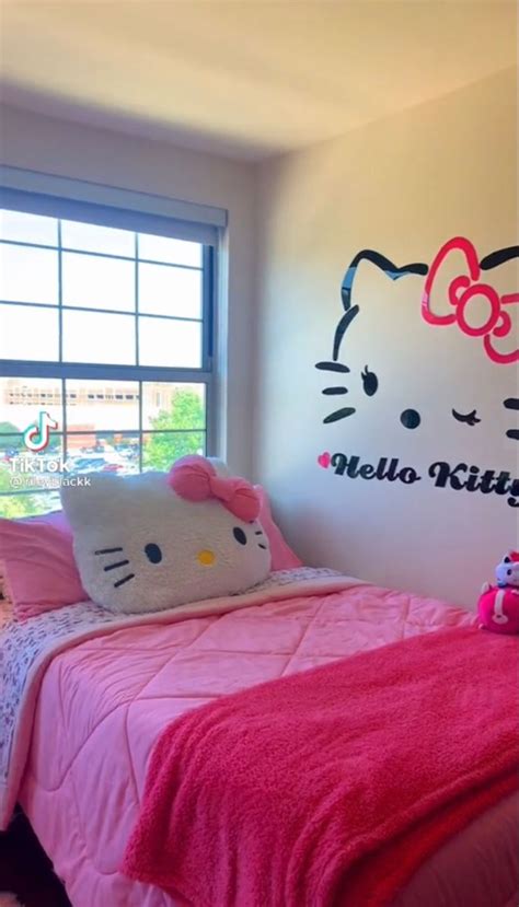 Riley Black ♡ Hello Kitty Bedroom Hello Kitty Room Decor Hello