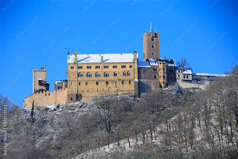 Wartburg in Eisenach UNESCO Weltkulturerbe Thüringen Deutschland