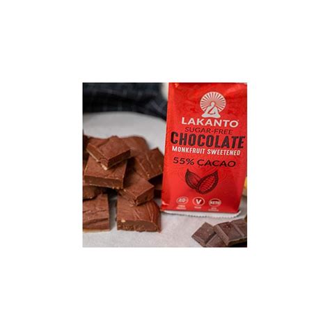 Buy Lakanto Sugar Free Chocolate Bars Dark Chocolate Sweetened With