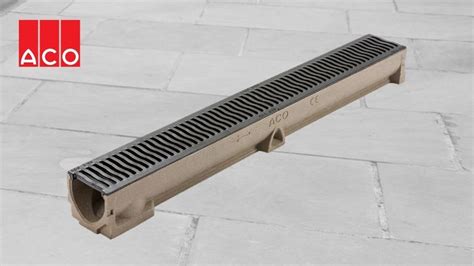 How To Install Aco Raindrain B Drainage Channels Tutorial In