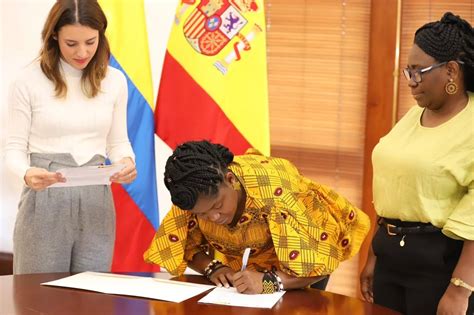 Colombia Y España Firman Memorando De Entendimiento Para Promover