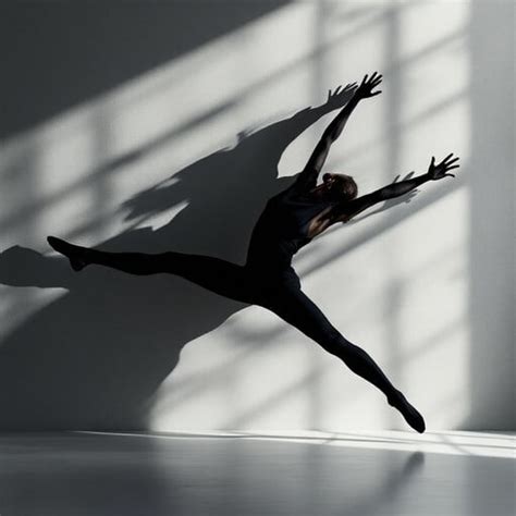 dance shadow leaps image dance silhouette shadow