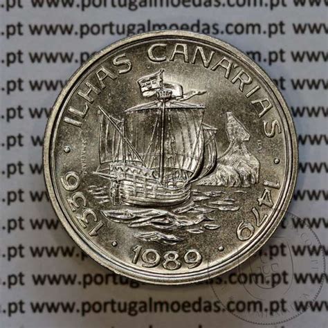 Cm Ag R A Portugal Coin Escudos Copper Nickel