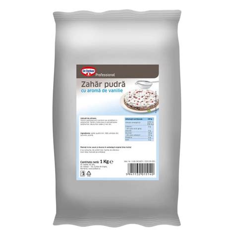 Dr Oetker Zahar Pudra Cu Aroma De Vanilie 1Kg