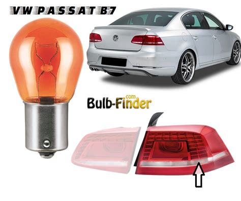 VW Passat B7 2010 2015 Bulb Type For REAR LAMP TURN SIGNAL Car Truck