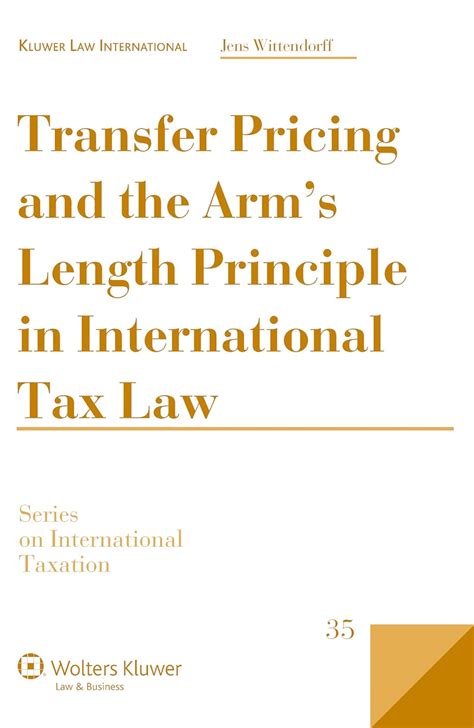 Transfer Pricing Arms Length Principle International Tax