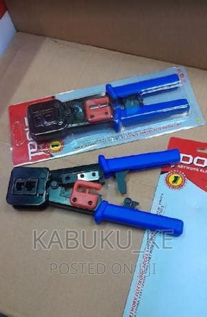 Heavy Duty RJ45 Crimp Tool Pass Through Cat5 Cat5e Cat6 In Nairobi