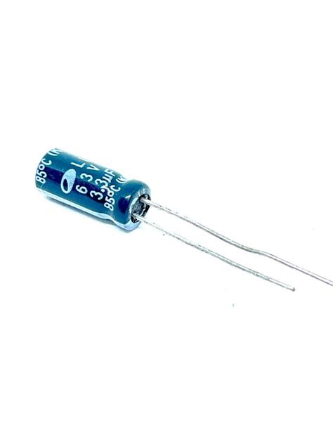 KIT 50 PEÇAS CAPACITOR ELETROLITICO 3 3UF 63V RADIAL 5X11MM LL