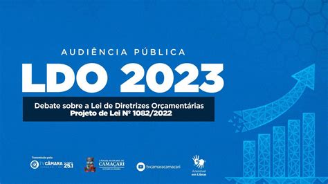 Câmara De Camaçari Realizará Audiência Pública Para Debater Ldo 2023