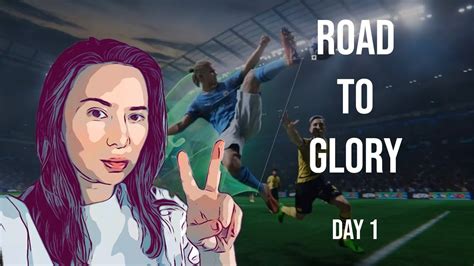 EAFC 24 Road To Glory Day 1 The Journey Begins YouTube