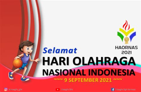 Kumpulan Link Twibbon Hari Olah Raga Nasional 2021 Portal Kudus