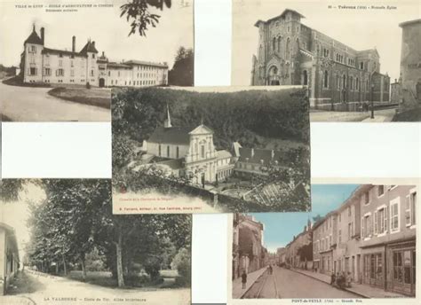 LOT DE 134 Cartes Postales Anciennes Et 8 Cpsm De L Ain 01 Lot N2